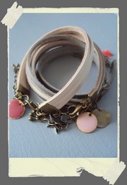 *Tanesa...* leather bracelet