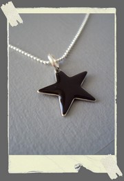 *Star...* silver necklace