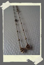 *Mon joli noeuds...* long necklace