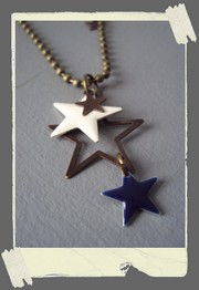 *I'm a star addict...* long necklace